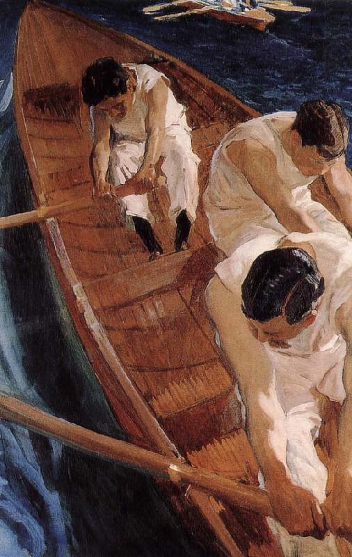 Joaquin Sorolla Canoeing china oil painting image